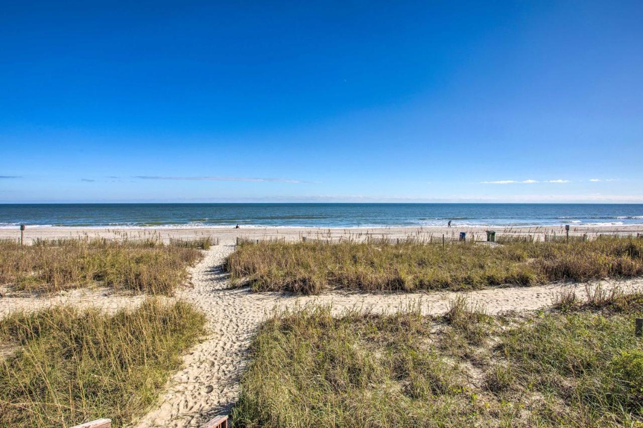 Oceanfront Condo With Huge Balcony Walk To Skywheel マートルビーチ エクステリア 写真