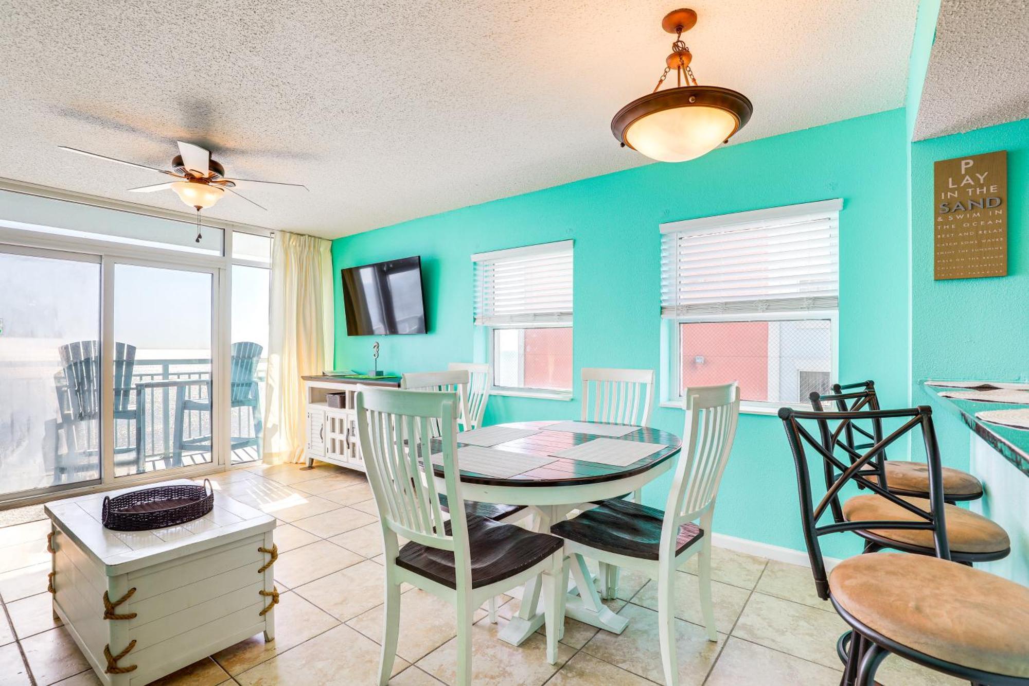 Oceanfront Condo With Huge Balcony Walk To Skywheel マートルビーチ エクステリア 写真